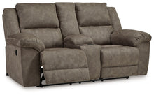 Load image into Gallery viewer, Laresview - Dbl Reclining Loveseat with Console - Fossil
