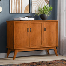 Load image into Gallery viewer, Draper - 3 Door Sideboard Buffet - Brown
