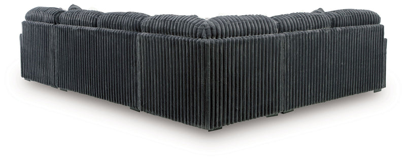 Midnight-Madness - 4 Piece Sectional