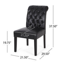 Load image into Gallery viewer, Broxton - Tuft Dining Rolltop Chairs With Button Tufted Backrest (Set of 2)
