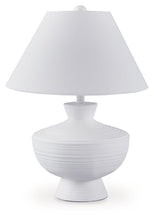 Load image into Gallery viewer, Harelwood - Poly Table Lamp - White
