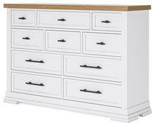 Load image into Gallery viewer, Ashbryn - Dresser - White / Natural
