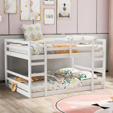Load image into Gallery viewer, Solid Construction, Bunk Bed With Ladder
