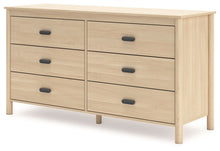 Load image into Gallery viewer, Cabinella - Six Drawer Dresser - Tan
