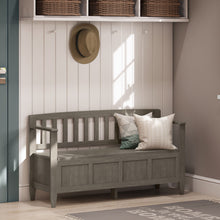Load image into Gallery viewer, Brooklyn - Handcrafted Entryway Storage Bench
