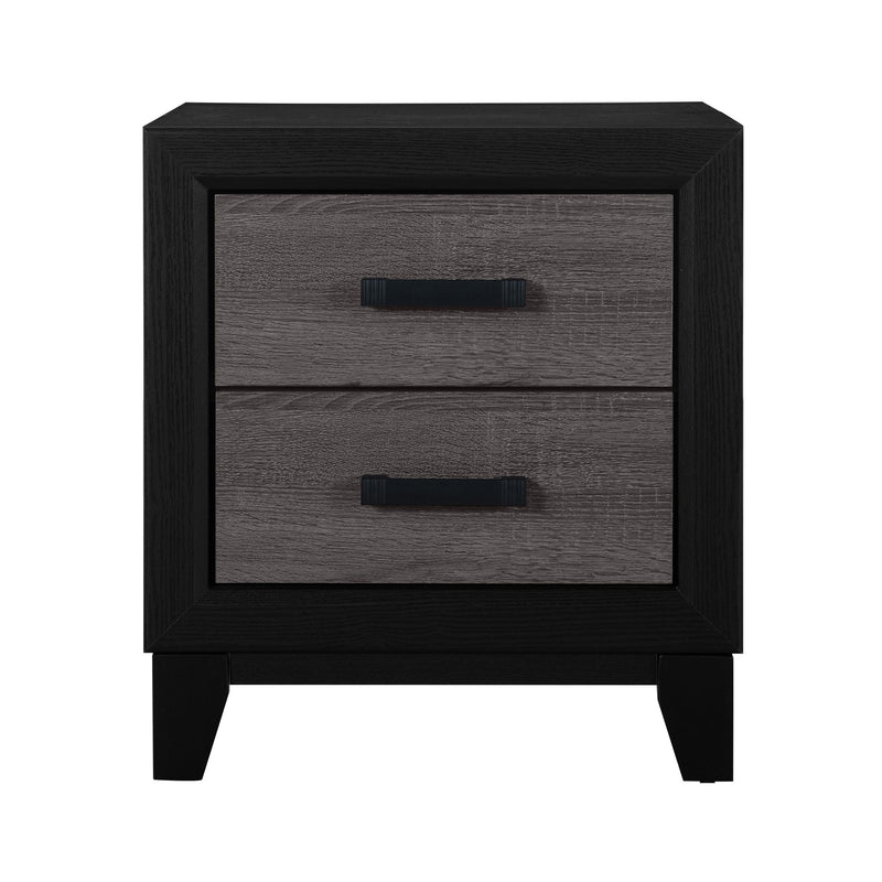 Soluto - Nightstand - Black / Gray