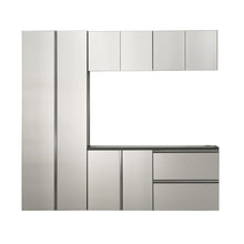 Load image into Gallery viewer, Nova Series - Garage Cabinet Set B With Soft Closing Mechanism - Metallic Gray
