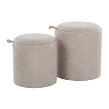 Load image into Gallery viewer, Tray - Contemporary Nesting Ottoman Set
