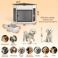 Load image into Gallery viewer, Corner Dog Crate
