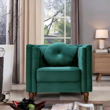 Load image into Gallery viewer, Chesterfield Accent Tufted Square Arm Side Chair
