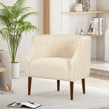 Load image into Gallery viewer, Contemporary Upholstered Club Chair With Button Tufting
