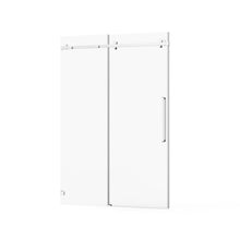 Load image into Gallery viewer, Frameless Tub Sliding Shower Door With Easy Clean Coating
