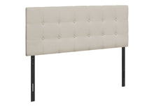 Load image into Gallery viewer, Full Size, Bed Headboard Only Upholstered, Transitional - Beige
