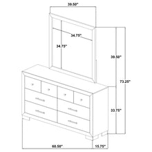 Load image into Gallery viewer, Merritt - 6 Drawer Dresser With Mirror - Light Oak
