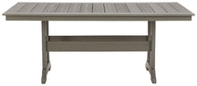 Load image into Gallery viewer, Visola - RECT Dining Table w/Umb OPT - Gray
