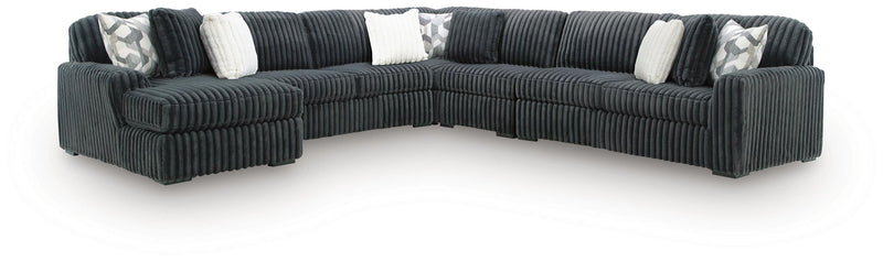 Midnight-Madness - 5 Piece Sectional