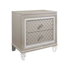 Load image into Gallery viewer, Cross - Glam Nightstand - Champagne
