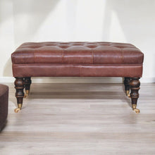 Load image into Gallery viewer, Buffalo - Ottoman With Castor Legs

