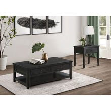 Load image into Gallery viewer, Sutter - 2 Piece Coffee And End Table Set - Dark Brown
