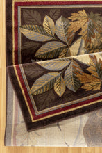 Load image into Gallery viewer, Nature's Nest - 5'3" X 7'3" Lodge Area Rug - Multi, Brown
