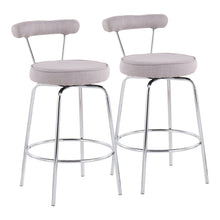 Load image into Gallery viewer, Rhonda - Contemporary Counter Stool (Set of 2)
