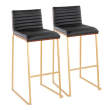 Load image into Gallery viewer, Mason Mara - Contemporary Versatile Desig Fixed Height Barstool (Set of 2)
