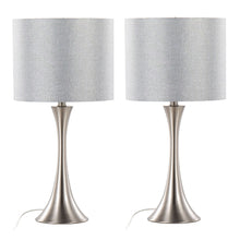 Load image into Gallery viewer, Lenuxe - Contemporary Semi Gloss Table Lamp (Set of 2)
