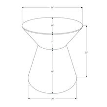 Load image into Gallery viewer, Drum Accent Side Table, Contemporary &amp; Modern Elegant Design
