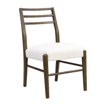 Load image into Gallery viewer, Farmhouse Style Dining Chair Set With Ladder Back Design - Beige

