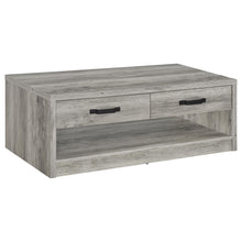 Load image into Gallery viewer, Nuberg - 2 Drawer Coffee Table Rectangular Design - Gray
