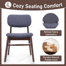 Load image into Gallery viewer, Upholstered Comfort Dining Chair (Set of 2)
