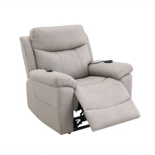 Load image into Gallery viewer, Chriki - Power Motion Recliner With Lift Heating Massage Chair - Beige
