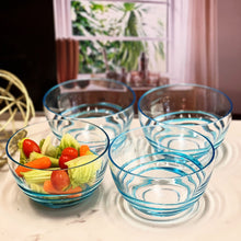 Load image into Gallery viewer, Swirl Acrylic Serving Bowls, Unbreakable
