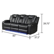 Load image into Gallery viewer, Benz - Power Reclining Sofa With LED Lighting
