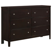 Load image into Gallery viewer, Wedgewood - 6 Drawers Dresser - Cappuccino
