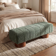 Load image into Gallery viewer, Modern Upholstered Dining Bench
