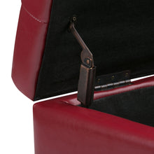 Load image into Gallery viewer, Cosmopolitan - Upholstered Storage Ottoman

