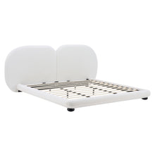 Load image into Gallery viewer, Upholstered Platform Bed With Split Headboard
