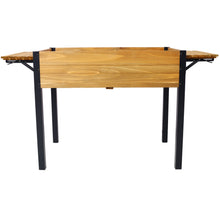 Load image into Gallery viewer, Raised Garden Bed With Metal Legs And Folding Storage Shelf
