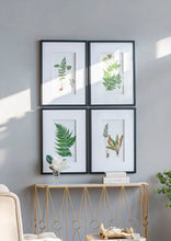 Load image into Gallery viewer, Botanical And Fern Wall Art, Wall Decor For Living Room Dining Room Entryway (Set of 4) - White / Black
