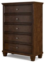 Load image into Gallery viewer, Danabrin - Five Drawer Chest - Brown
