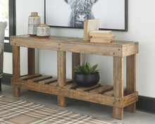 Load image into Gallery viewer, Susandeer - Console Sofa Table - Brown
