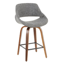 Load image into Gallery viewer, Fabrico - Mid-Century Modern, Counter Stool (Set of 2)
