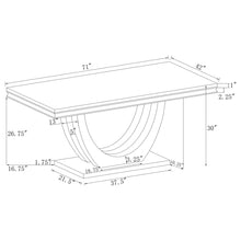 Load image into Gallery viewer, Allessandra - Rectangular Dining Set With Chairs
