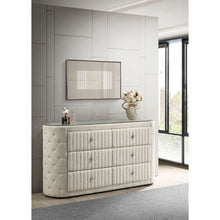 Load image into Gallery viewer, Santiago - 6 Drawer Dresser - Ivory
