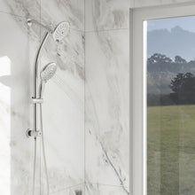 Load image into Gallery viewer, Dual Shower Head With Adjustable Slide Bar And Multi Function Settings
