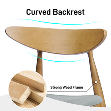 Load image into Gallery viewer, Ergonomic Back Dining Chairs (Set of 2)
