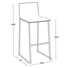 Load image into Gallery viewer, Mara - Contemporary Stylish Barstool (Set of 2)
