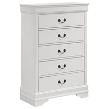 Load image into Gallery viewer, 5 Drawer Bedroom Chest - White

