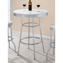 Load image into Gallery viewer, Werner - Round Bar Table - White
